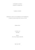 Hormetic effects of moderate wine drinking : evidence from cross-sectional study