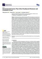 prikaz prve stranice dokumenta Environmental Factors That Affect Parathyroid Hormone and Calcitonin Levels