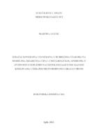 prikaz prve stranice dokumenta Izražaj koneksina i paneksina u bubrezima štakora na modelima dijabetesa tipa 1 i metaboličkog sindroma u ovisnosti o suplementaciji polinezasićenim masnim kiselinama i terapiji metforminom i liraglutidom