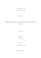 prikaz prve stranice dokumenta Effect of prostaglandin F2 analog treatment on proliferation and MAPK/ERK signaling in conjunctival tissues of glaucoma patients