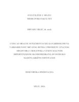 prikaz prve stranice dokumenta Utjecaj oralne suplementacije kanabidiolom na varijabilnost srčanog ritma i promjenu upalnog odgovora u bolesnika s esencijalnom hipertenzijom: randomizirano, dvostruko slijepo, križno ispitivanje